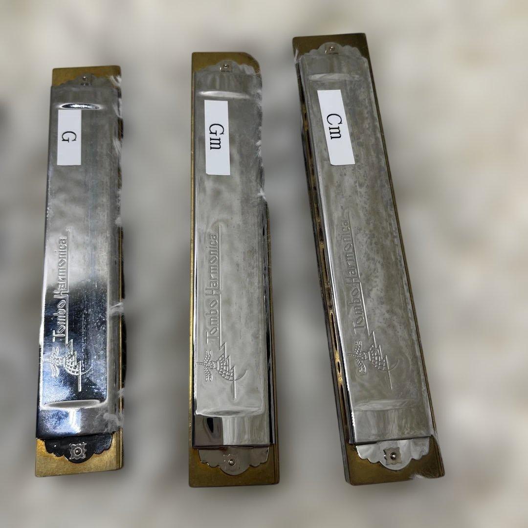 トンボ プレミアム21トーン バンド デラックス21トーン ハーモニカ 8本