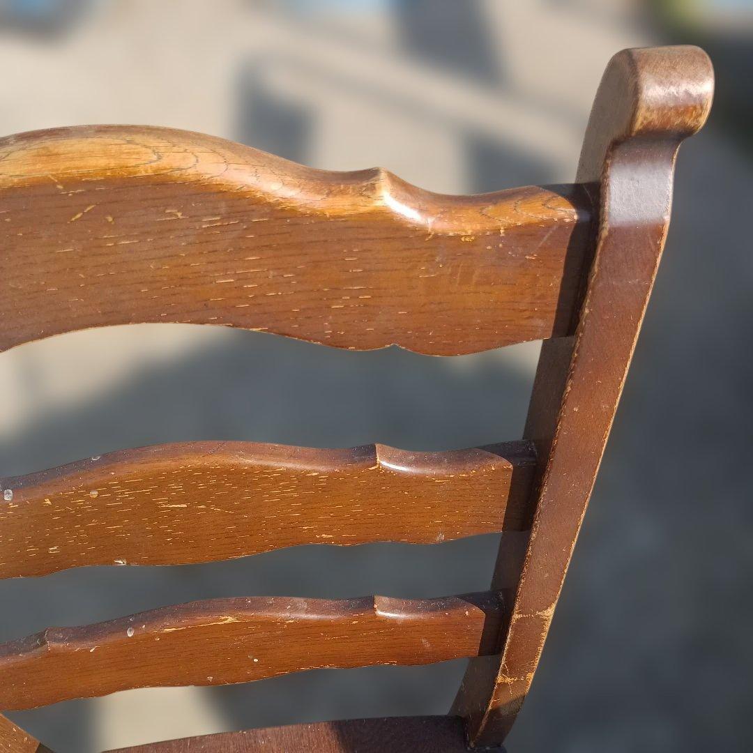 5112)横浜ダニエル　ヴィンテージチェア　ダイニングチェア　椅子