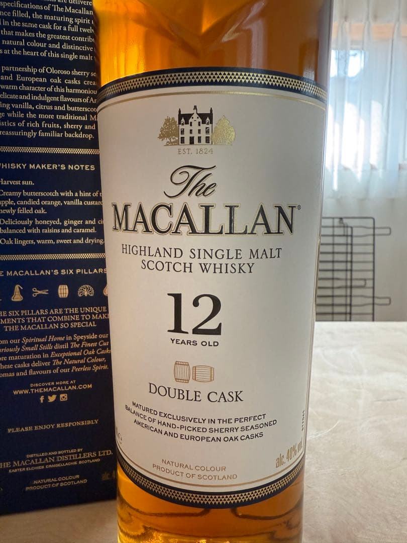 ウイスキー The Macallan Double Cask 12 Years Old
