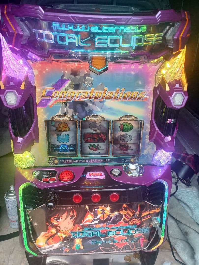 【送料無料】パチスロトータル・イクリプス2　実機