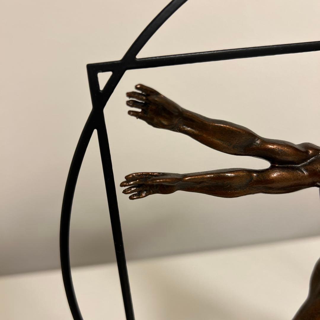 ウィトルウィウス的人間 レオナルドダヴィンチ　オブジェ