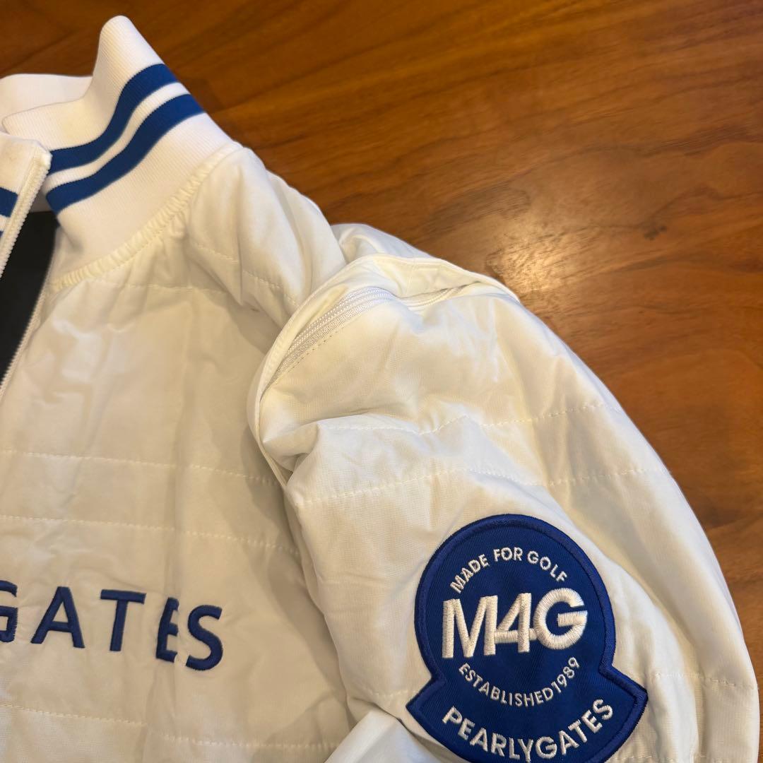 PEARLY GATES PERTEX 中綿 リバーシブル ジャケット 袖脱着可