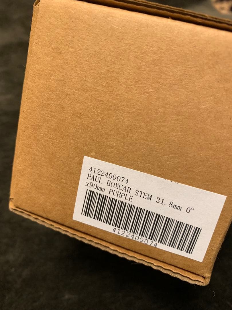PAUL BOXCAR STEM 90mm×0° パープル