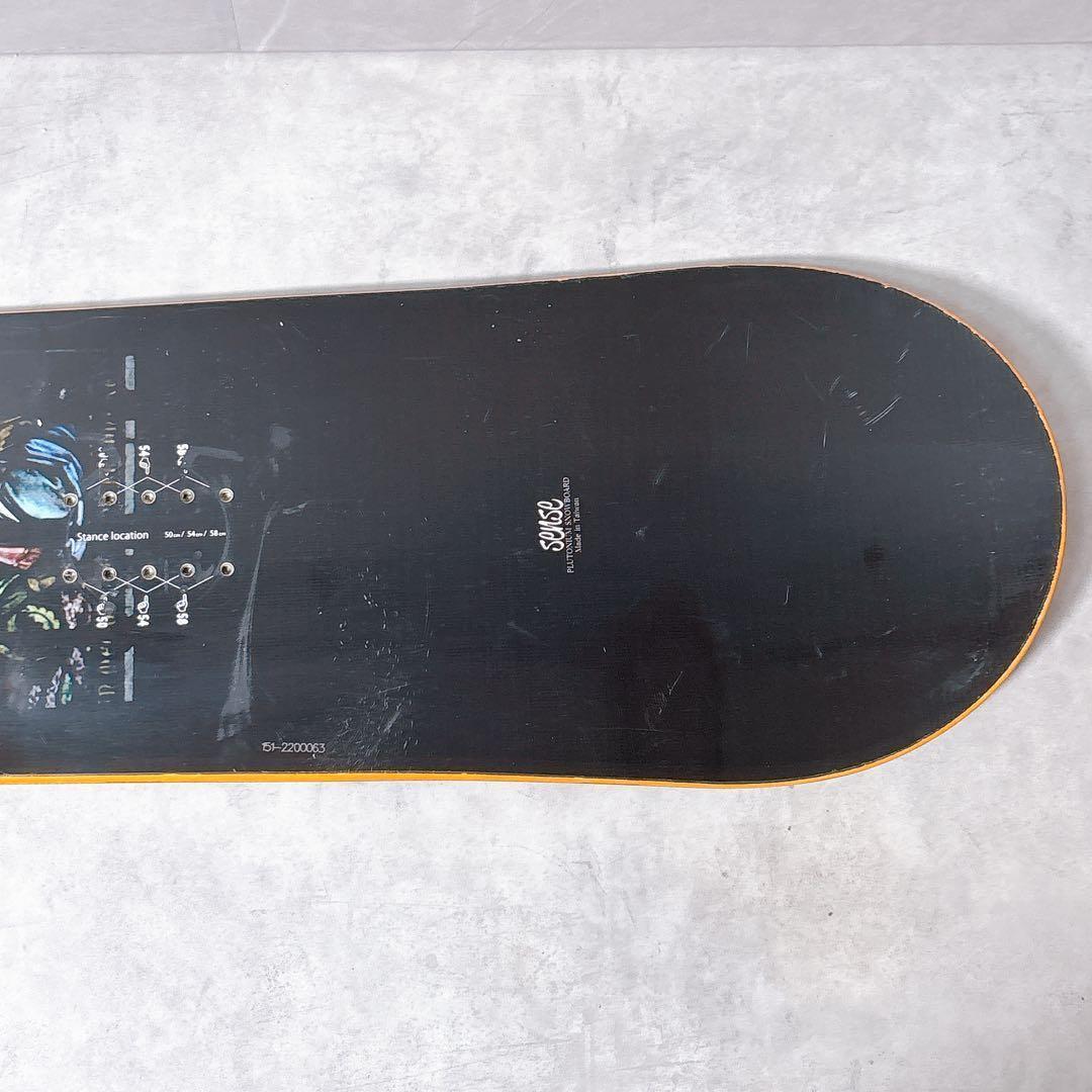 PLUTONIUM SENSE 2021 150cm　良品　スノーボード