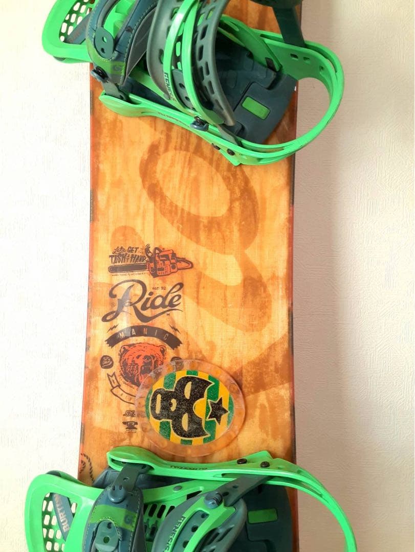 スノーボードセット　Ride Burton Genesis