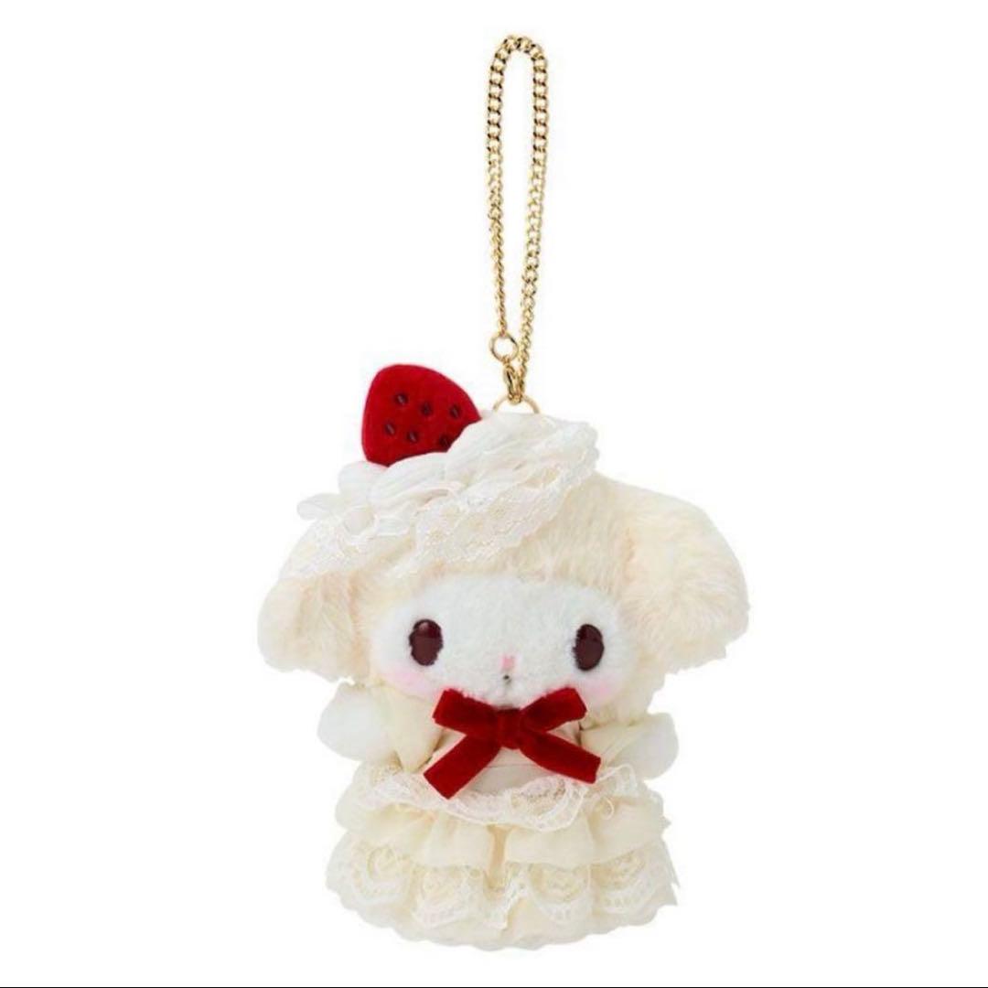 サンリオハローキティ•マイメロディ ショートケーキマスコットチャーム　2点セット