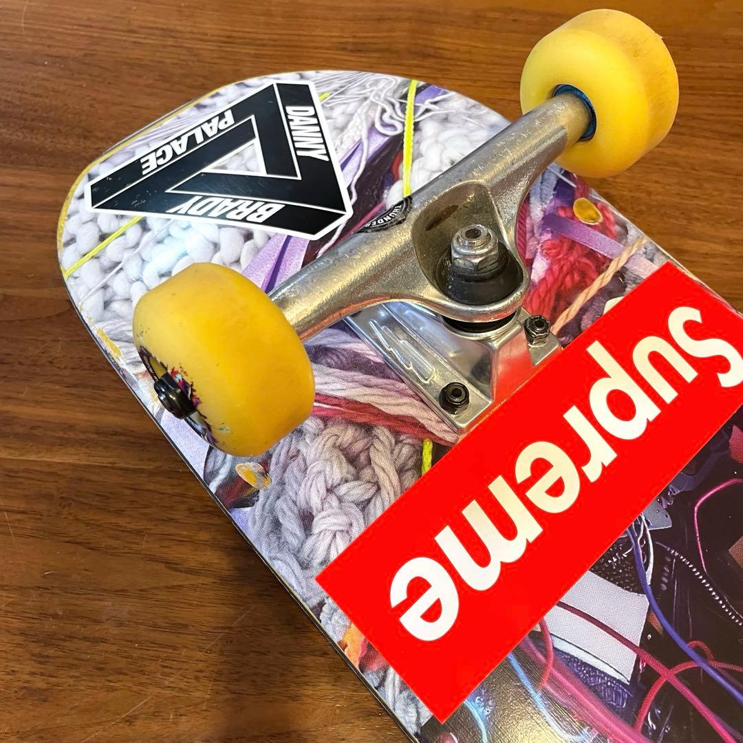 パレス　スケボー　コンプリート　サンダー　チタニウム　スピットファイア　美品