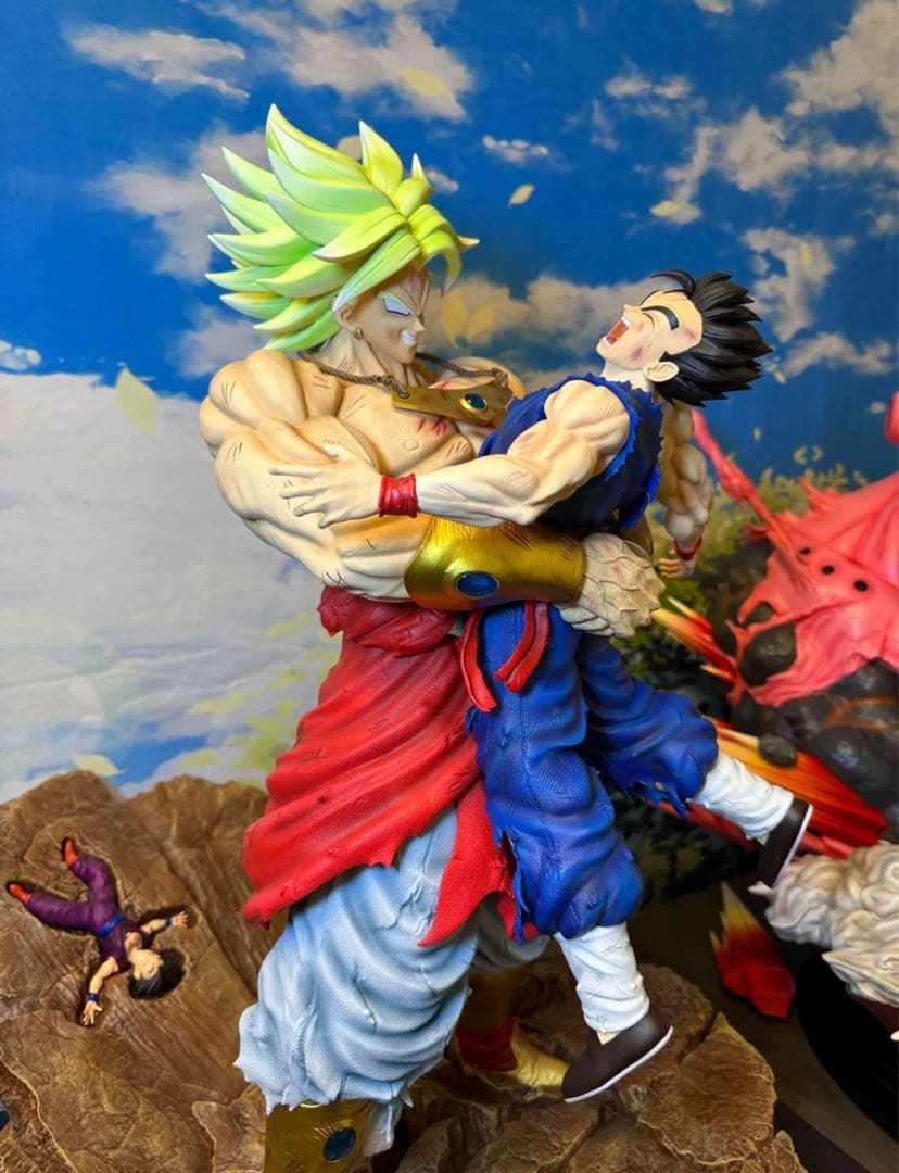 ドラゴンボール ブロリー ガレキ ガレージキット スタチュー X②⑥