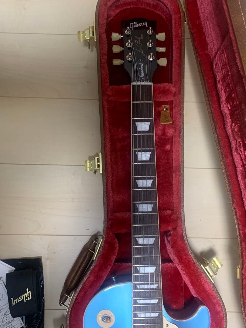 新品同様　ギブソン　2023年製　レスポールスタンダード50s ペルハムブルー