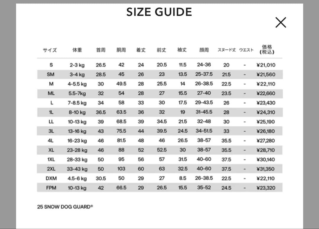 犬服・アクセサリー ALPHAICON  DOG GUARD MIDNIGHT COCOA