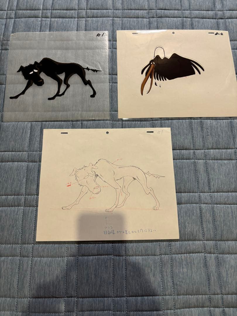 アニメ　キャプテンハーロック　セル画　原画　松本零士