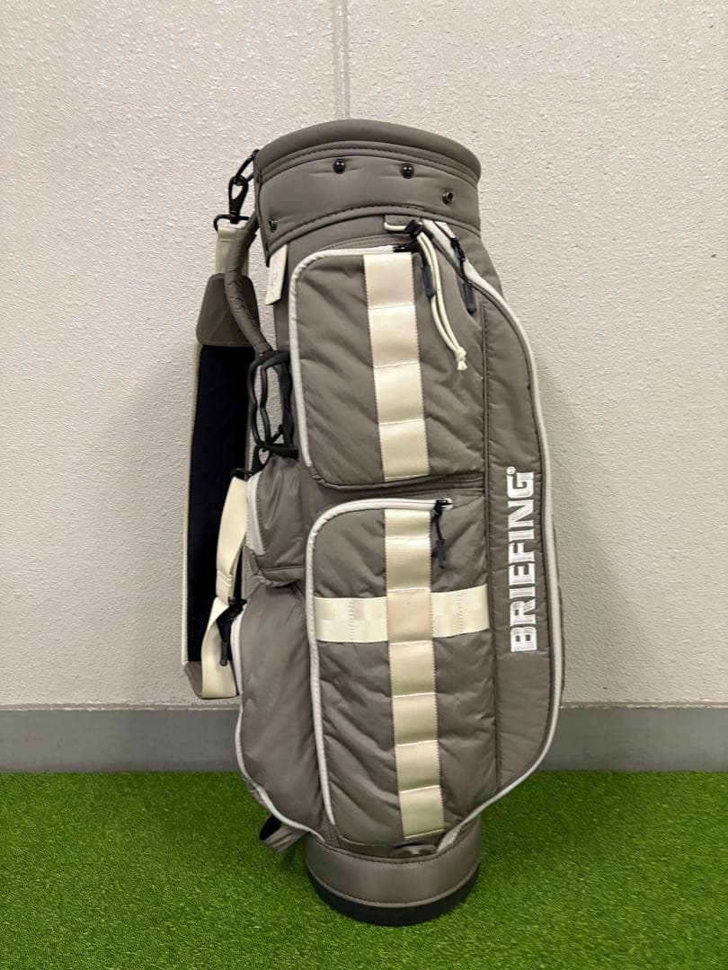 BRIEFING キャディバッグ グレー