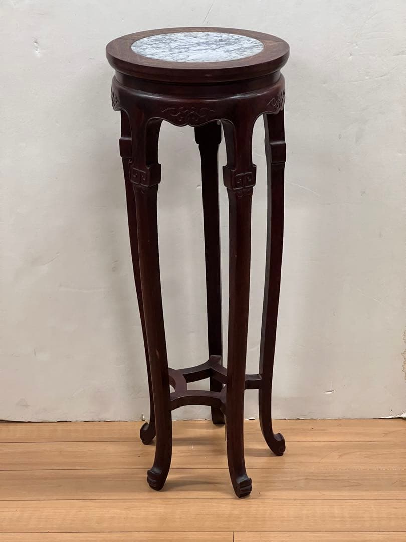 ［美品］花梨　花台　送料込み