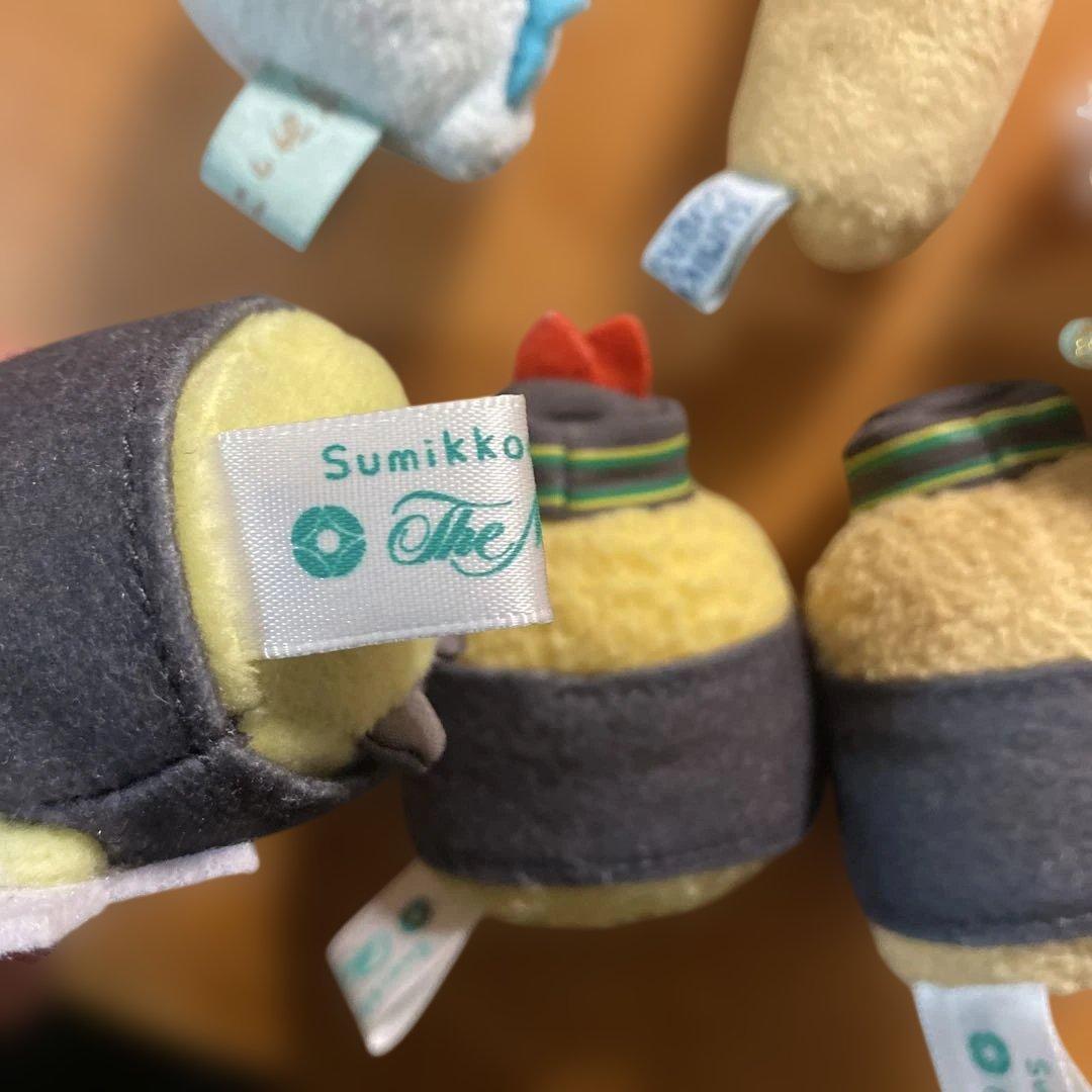 すみっコぐらし ホテルニューオオタニ てのりぬいぐるみ えびふらいのしっぽ6点