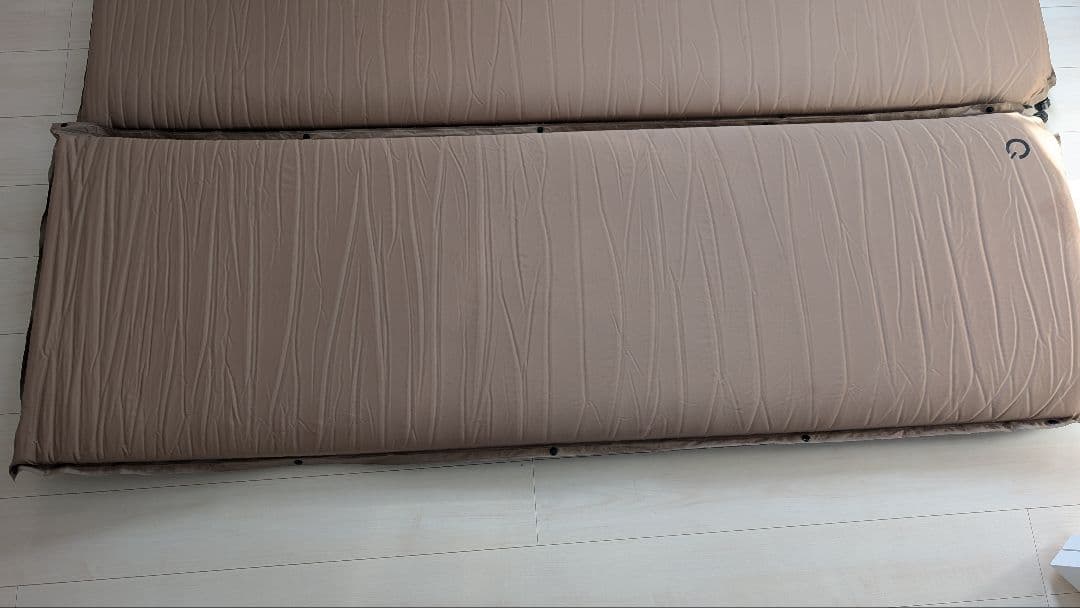 クイックキャンプ インフレーターマット 8cm シングル 3個セット　車中泊