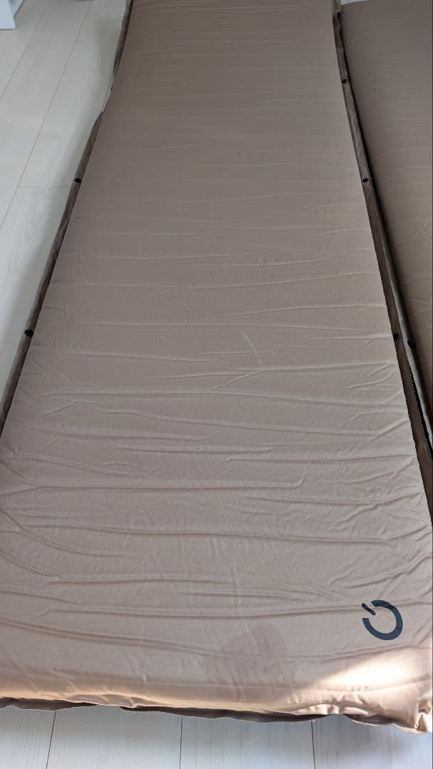 クイックキャンプ インフレーターマット 8cm シングル 3個セット　車中泊