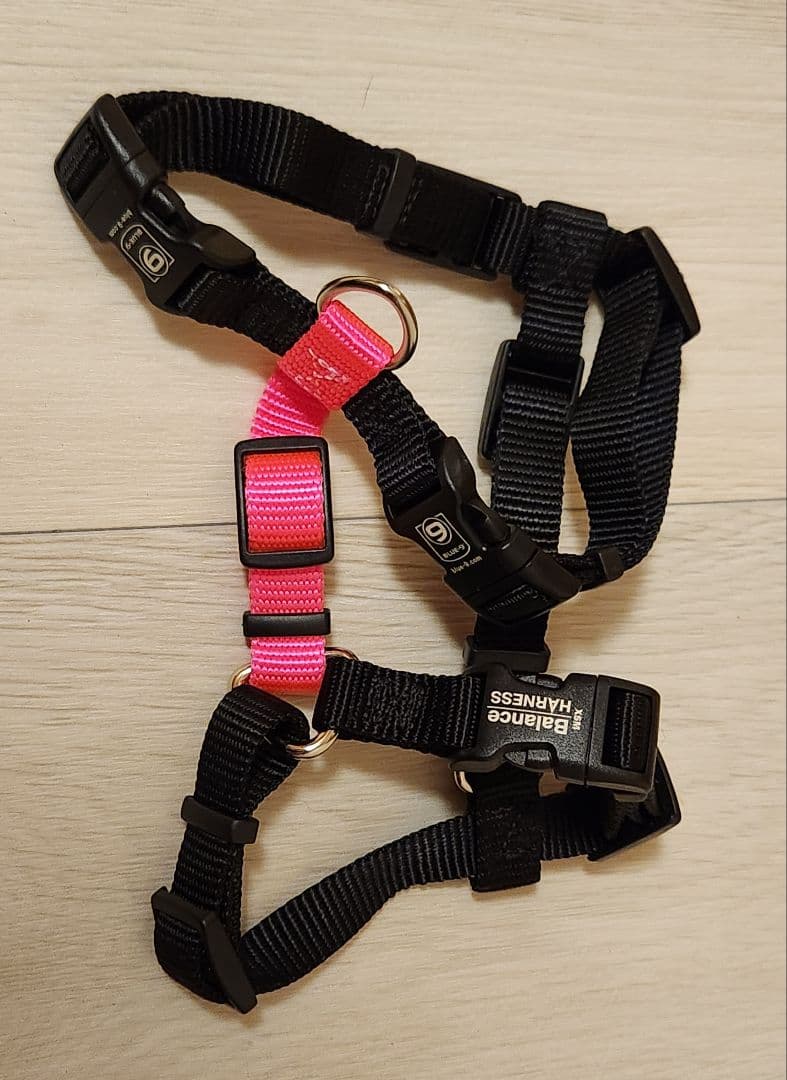 Blue9　バランスハーネス　XSサイズ　 ブラック・ピンク　新品未使用