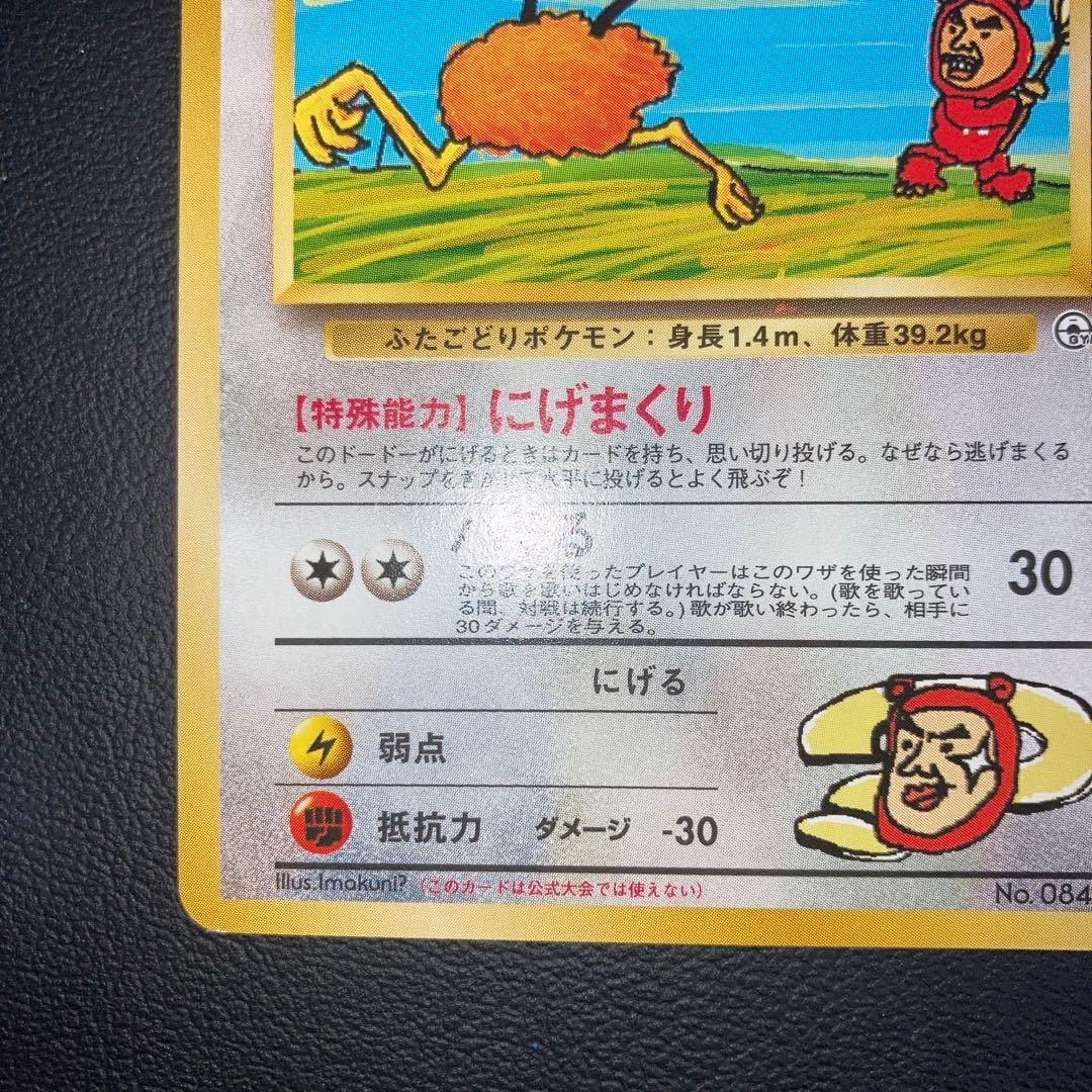 極美品　旧裏　イマクニ？のドードー　プロモ