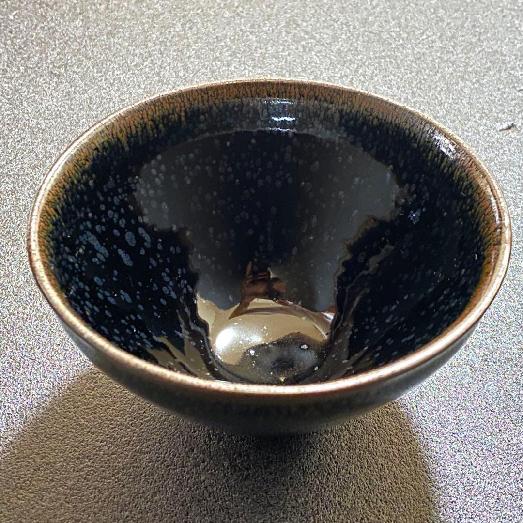 建盞 Jian ware 天目茶碗 油滴天目 Tenmoku 桶谷寧 A03