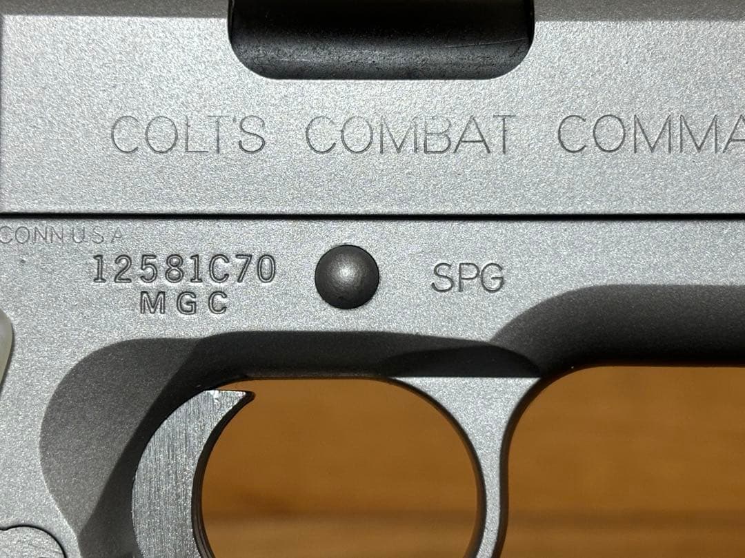 MGC コルト コンバットコマンダー ミルコート仕様 SPG刻印有り