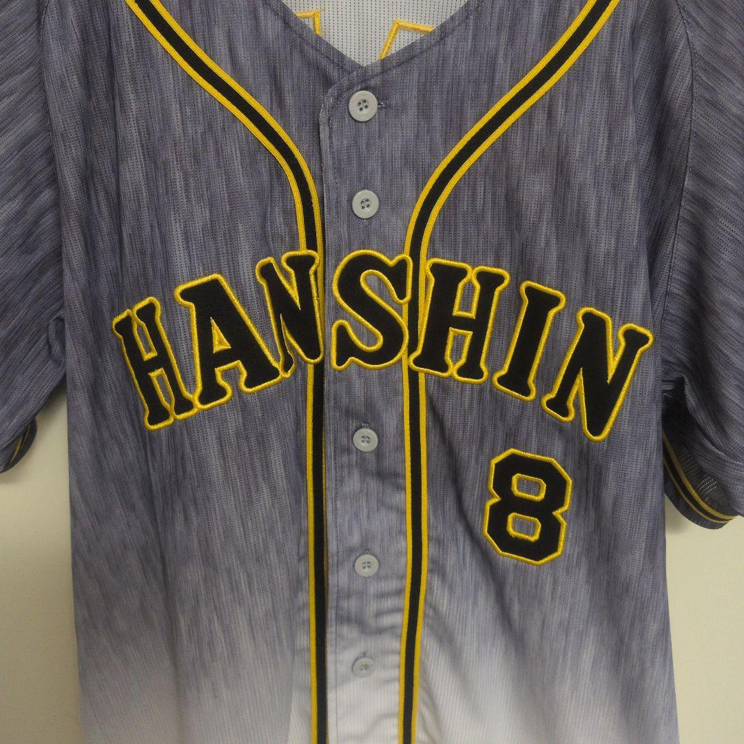 阪神タイガース 2021シーズン ビジター レプリカユニフォーム 佐藤輝明 M