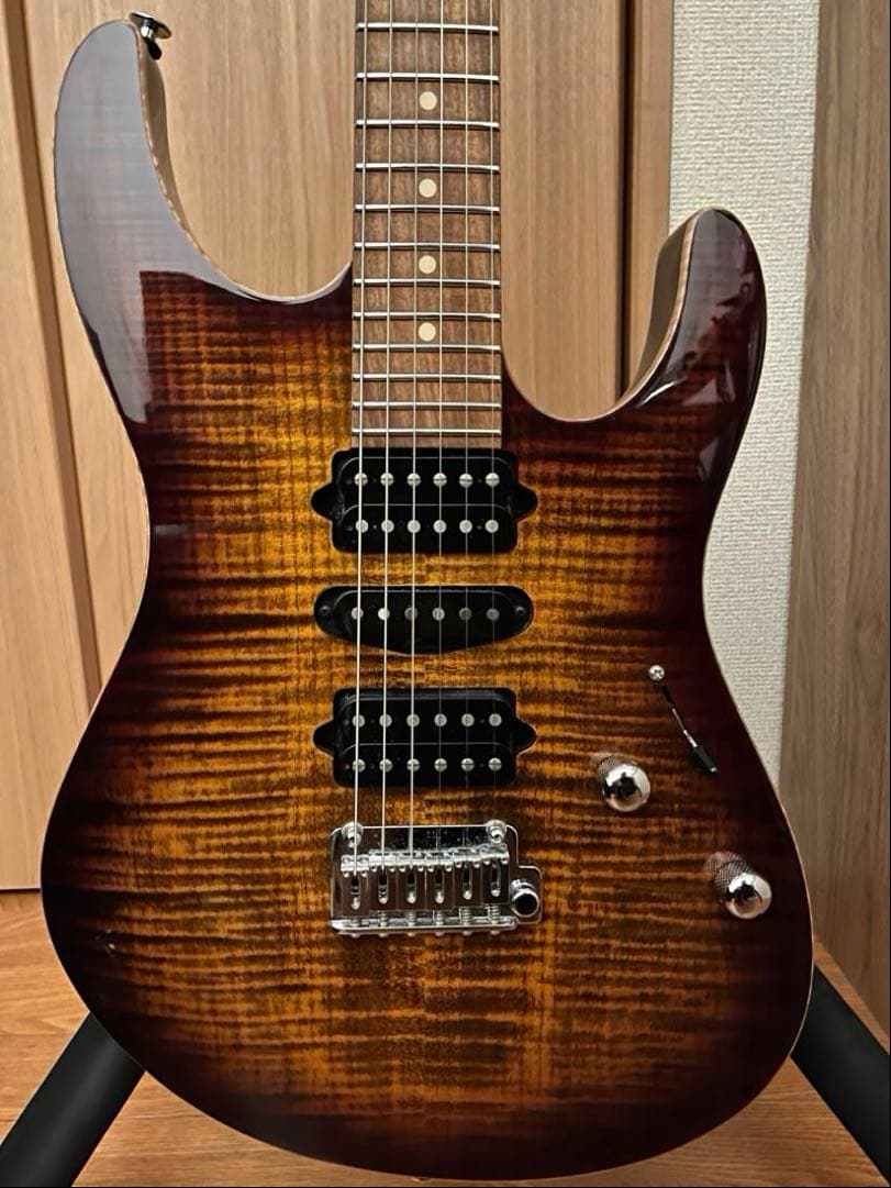 【美品】Suhr Modern Plus HSH Bengal Burst