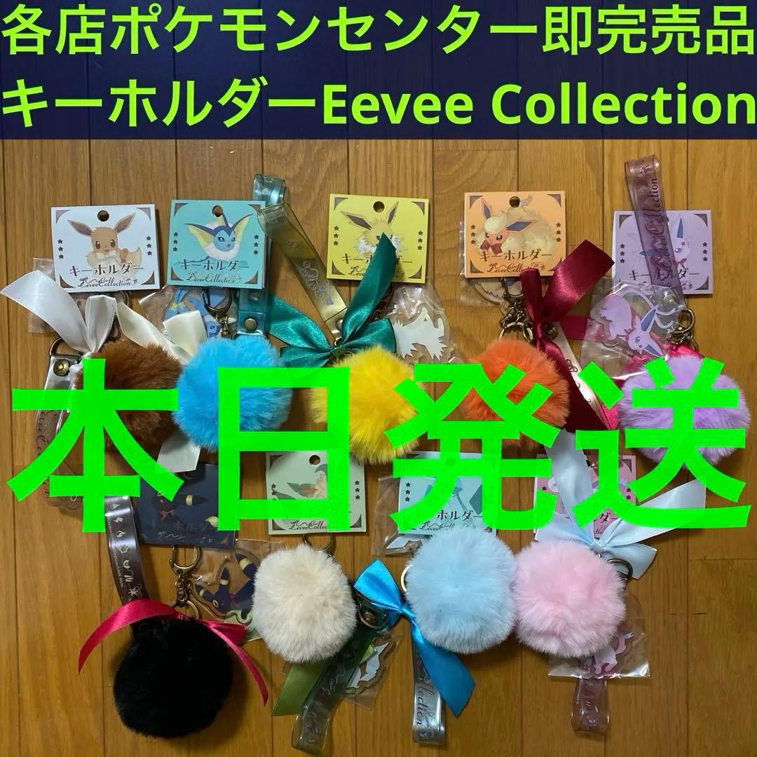 【D】キーホルダー Eevee Collection 全9種類コンプリートセット