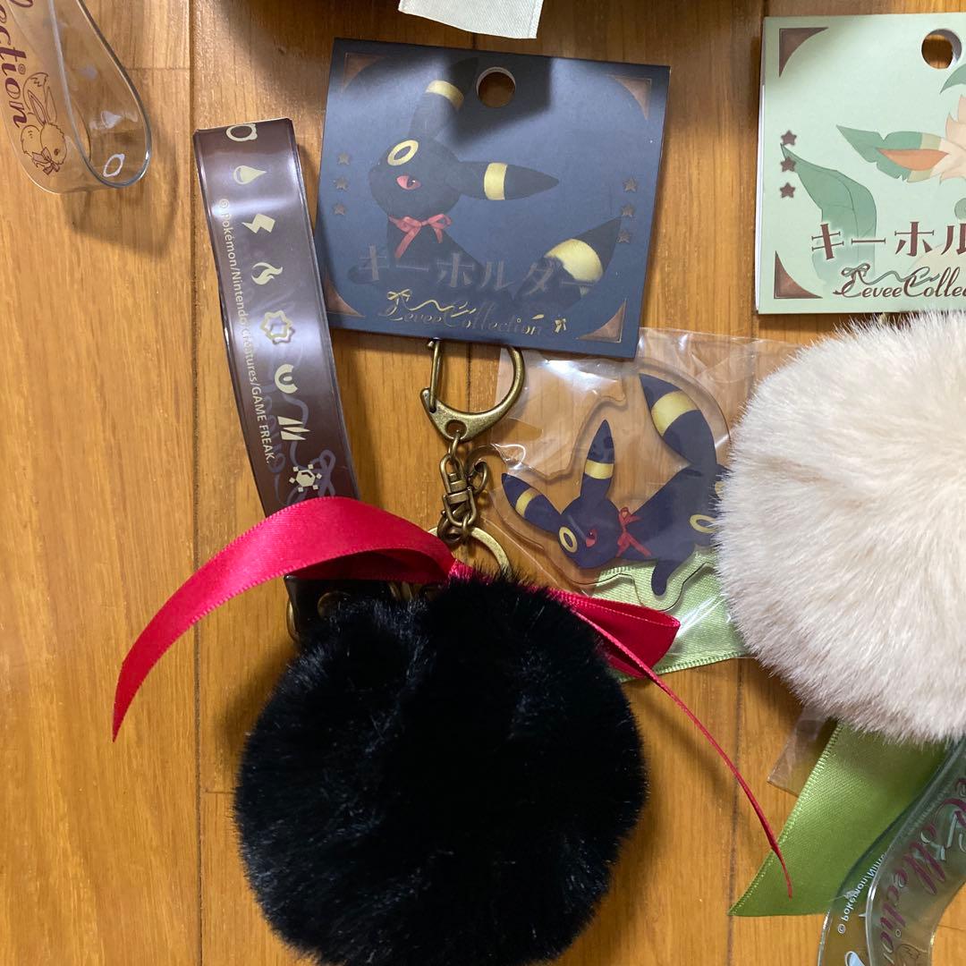 【D】キーホルダー Eevee Collection 全9種類コンプリートセット