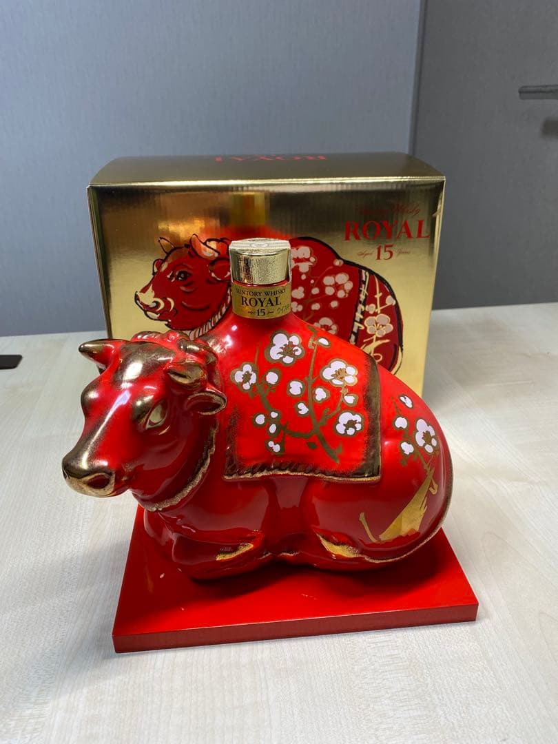 Suntory  15 2009 干支ボトル　丑