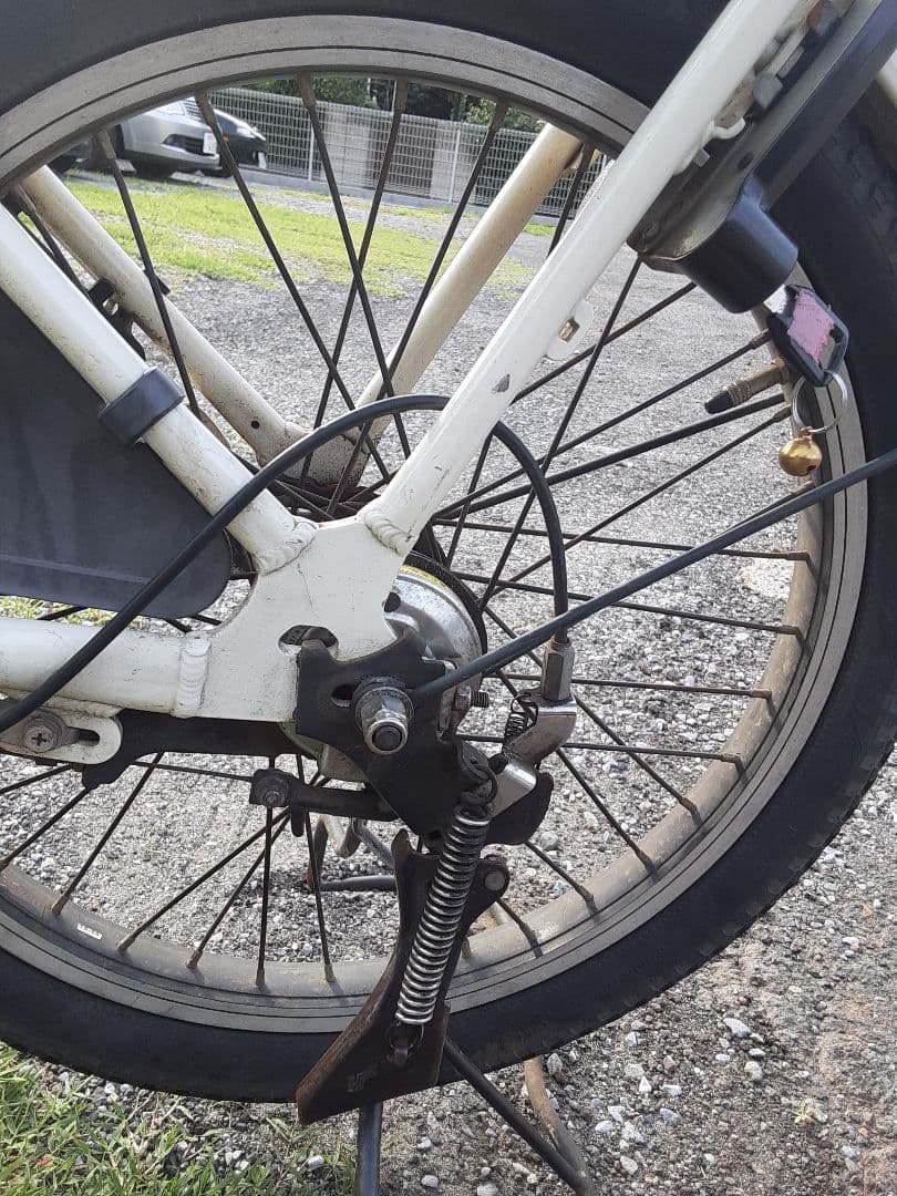 電動自転車　ギュット　バッテリー2個（16㌂）後ろカゴは無しでお渡し