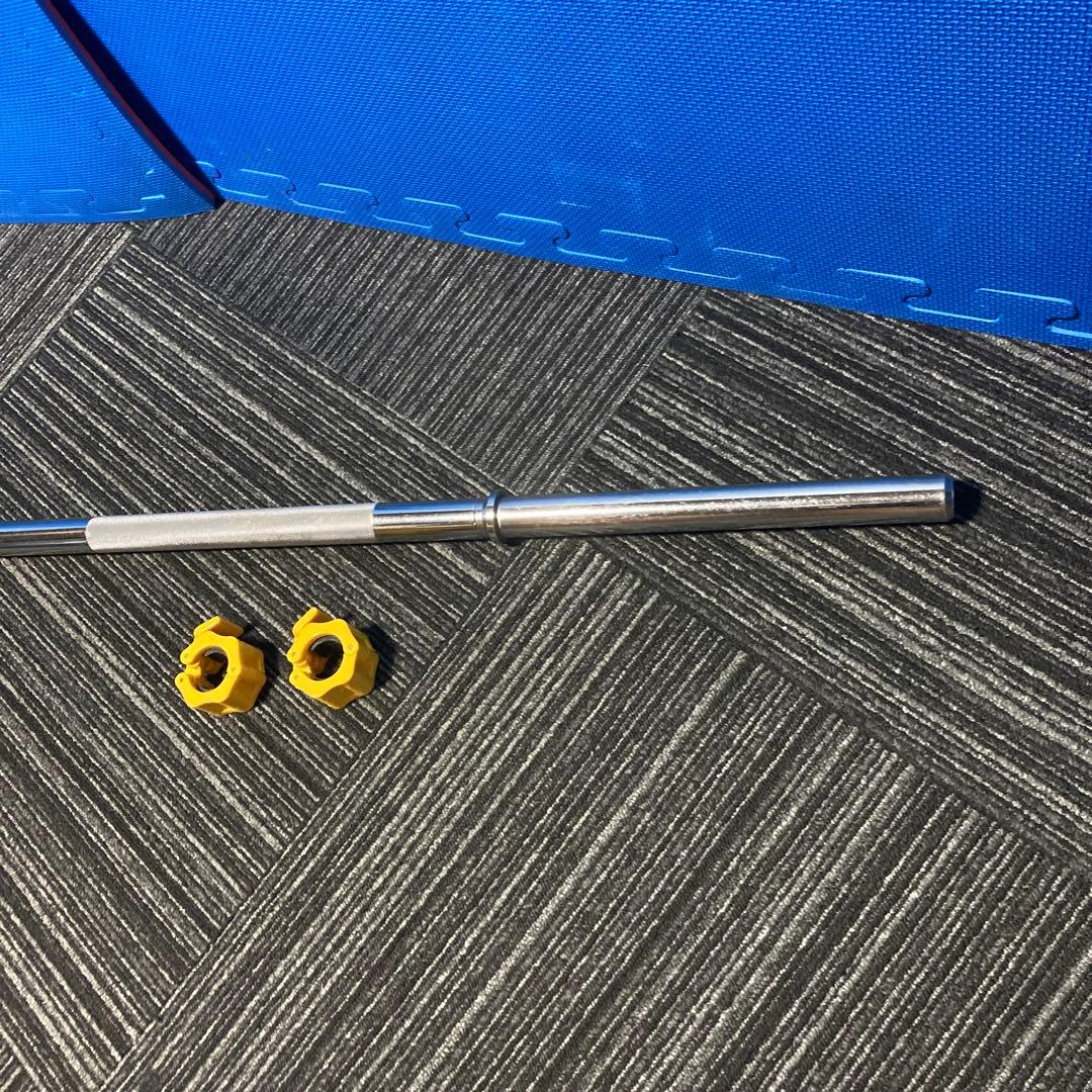 バーベルシャフト。ワイドグリップ、アイロテック