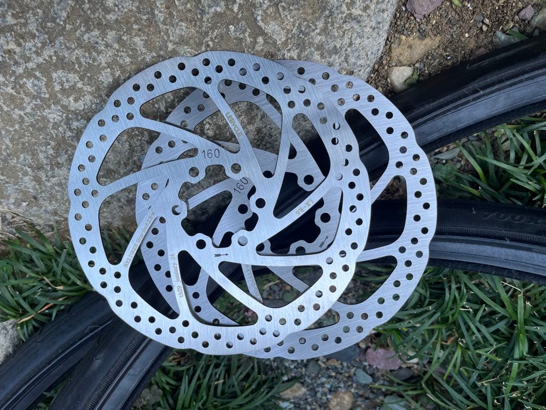 ジャイアントSR2ディスクブレーキホイール前後セット