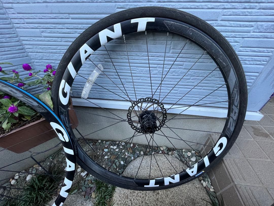 ジャイアントSR2ディスクブレーキホイール前後セット