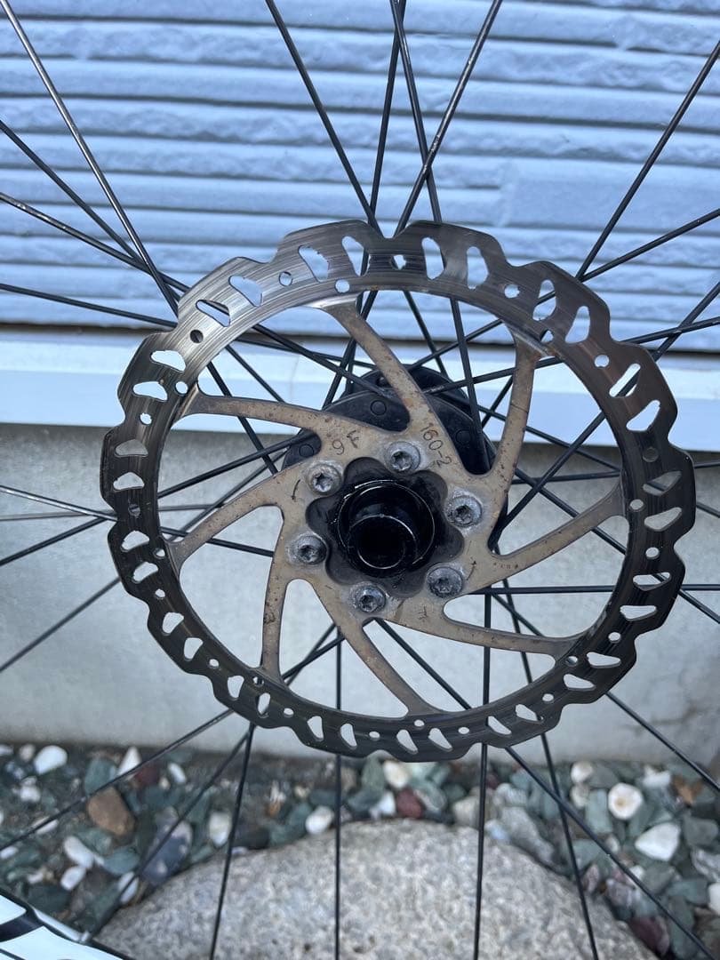 ジャイアントSR2ディスクブレーキホイール前後セット