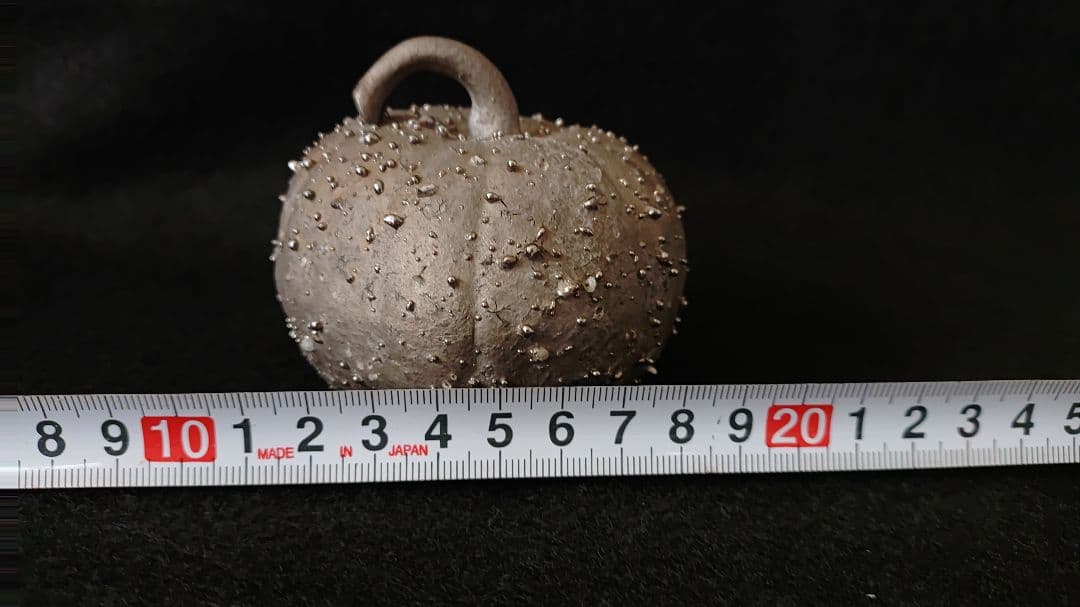 松井康成作陶器 かぼちゃ型 置物