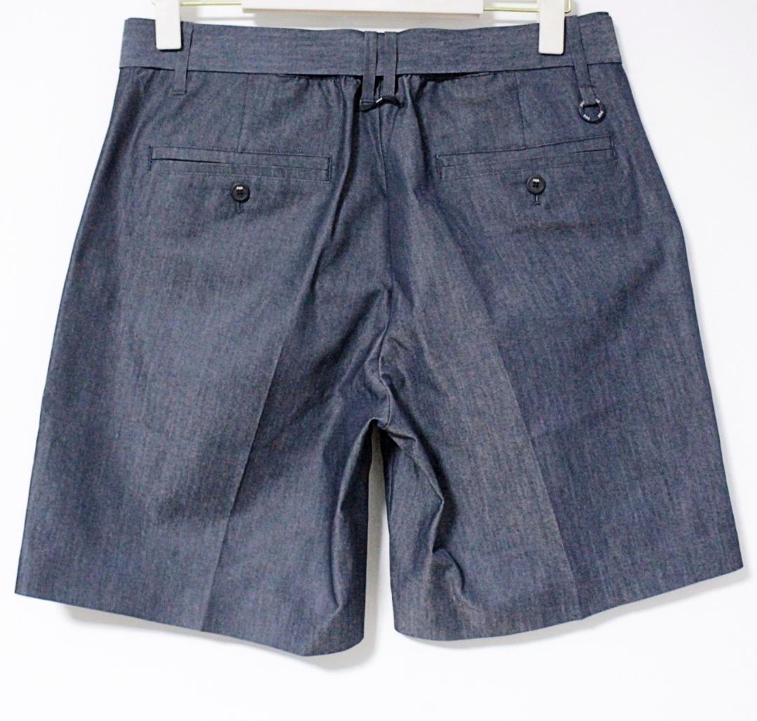 新品 PGG ロゴベルト付（パーリーゲイツ） ストレッチショーツ M（W80