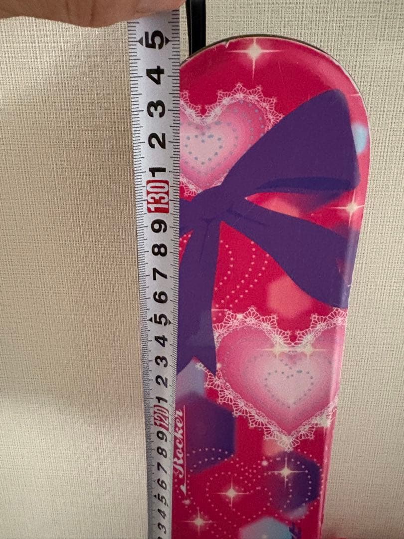 フ*ワ様 子ども用ピンクスキーセット135センチ