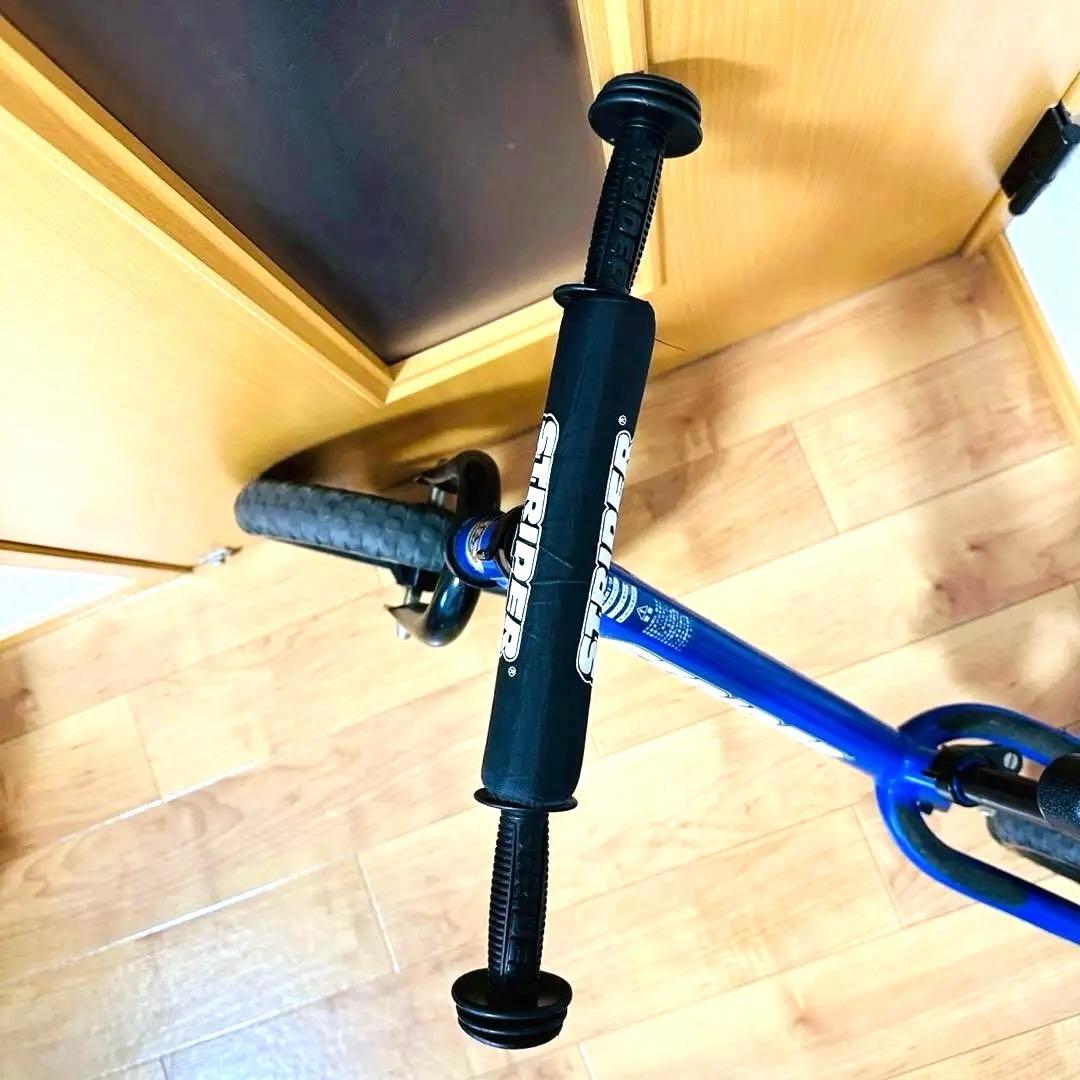 良品✨ STRIDER SPORTS バランスバイク 人気の青 12インチ