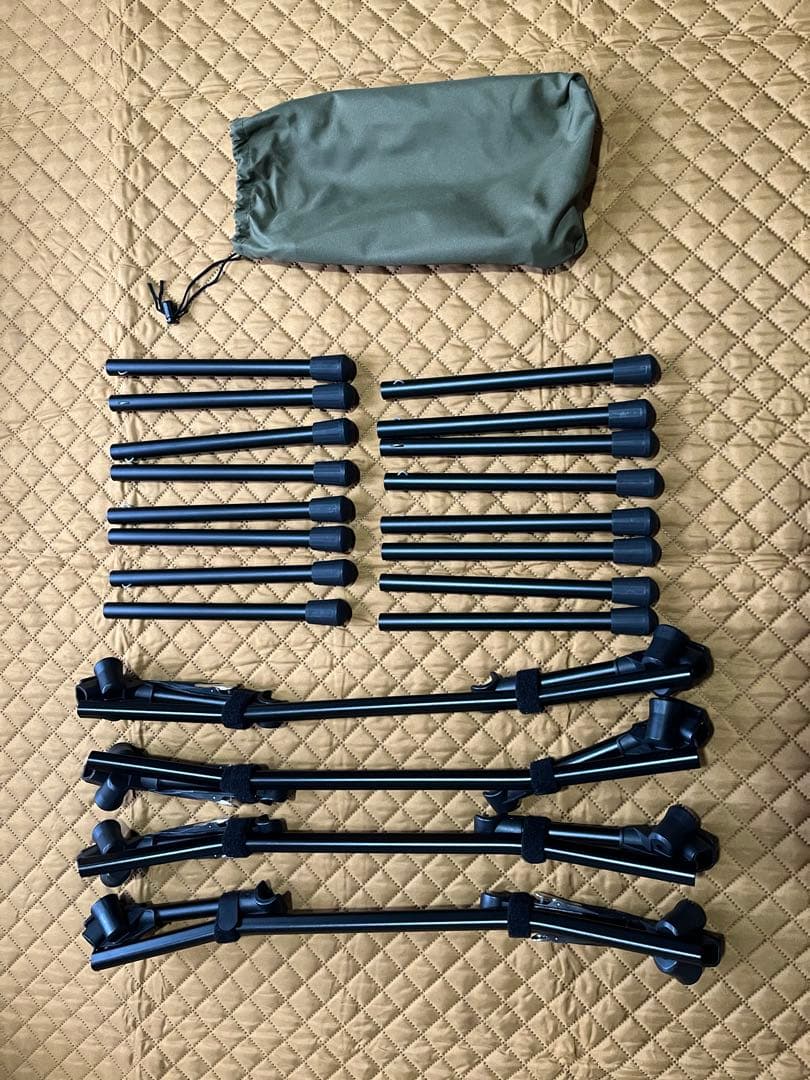 アウトドア寝具 VENTLAX 2WAY ADJUSTABLE COT WIDE