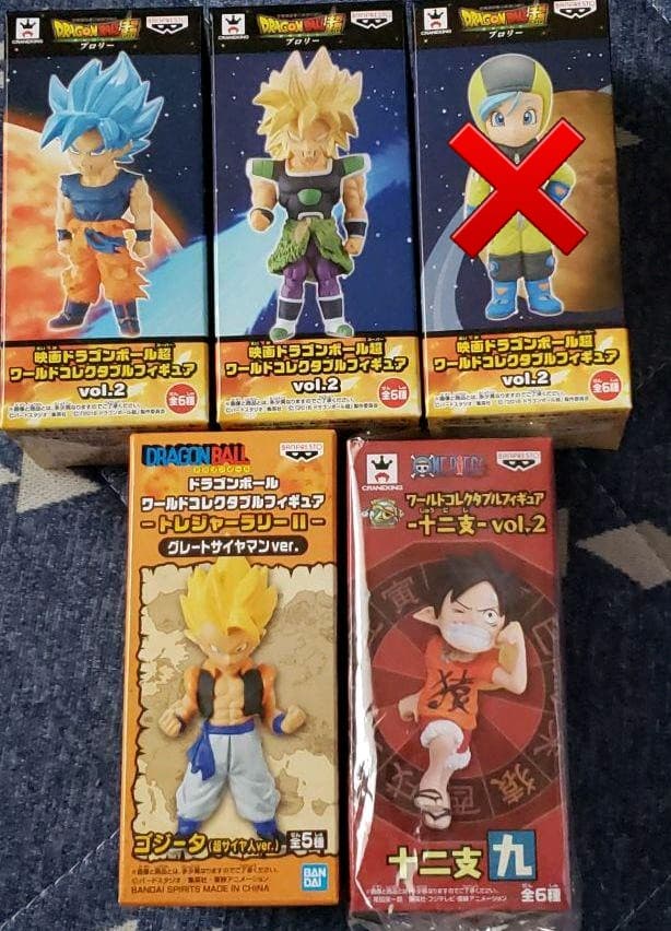ドラゴンボール ワーコレ  ワンピース ワーコレ