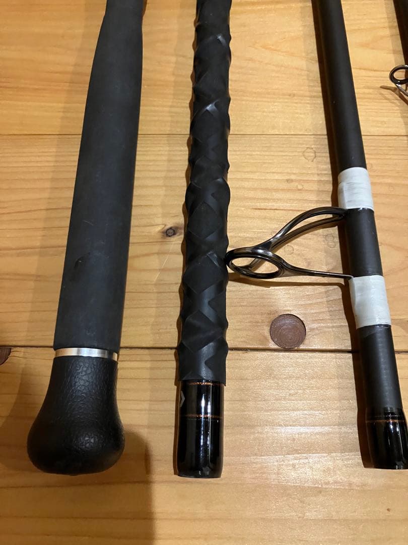 欧州ダイワ　改造　メガフォース　ビッグフィッシュ　パックロッド　５本継ぎ　遠征