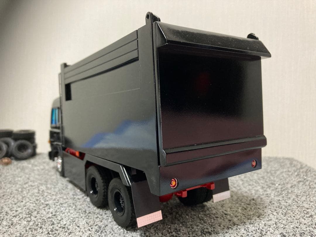 【最終】見所満載！！デカ箱ダンプ⭐︎デコトラプラモデル⭐︎完成品⭐︎