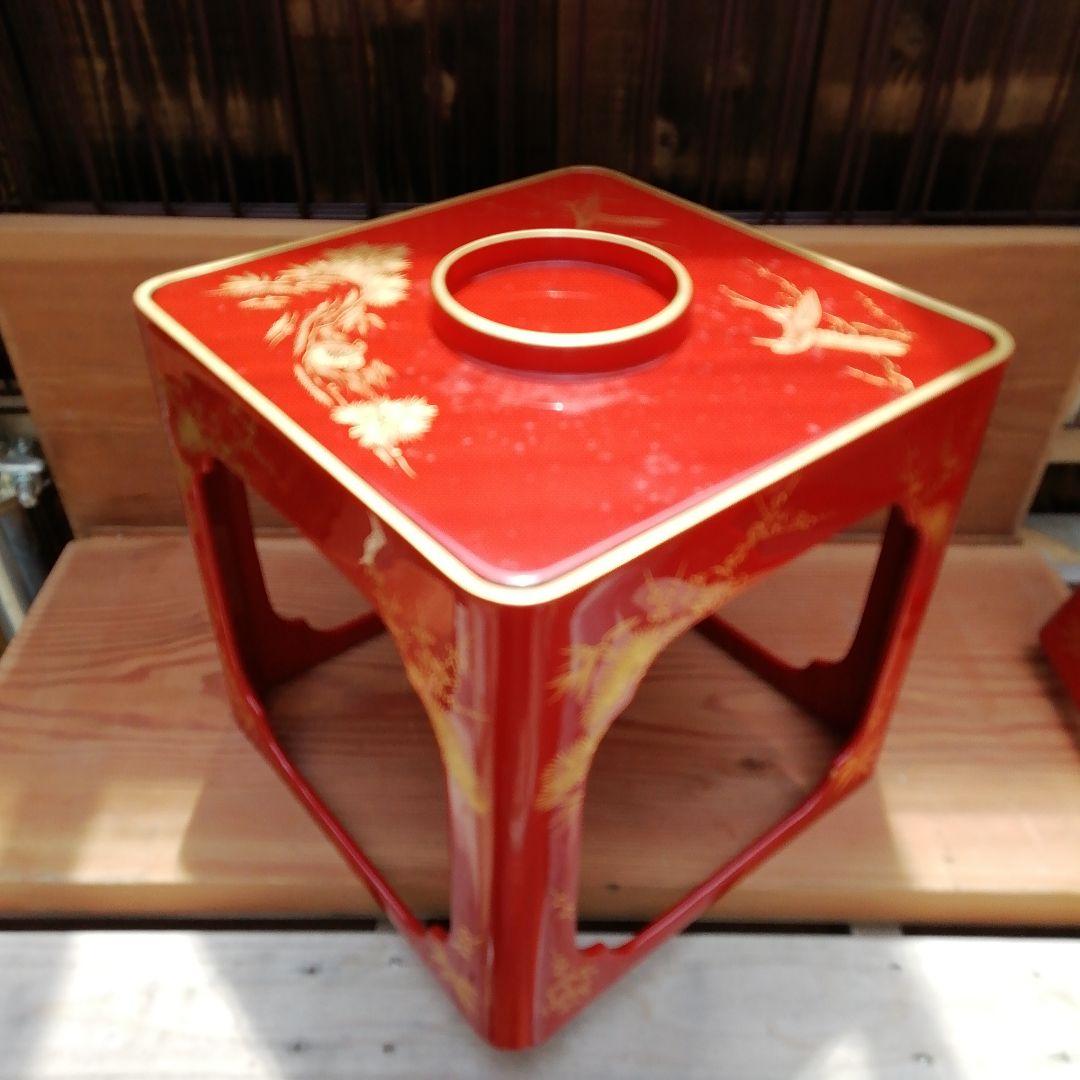 輪島塗　金蒔絵　七段盃　祝事