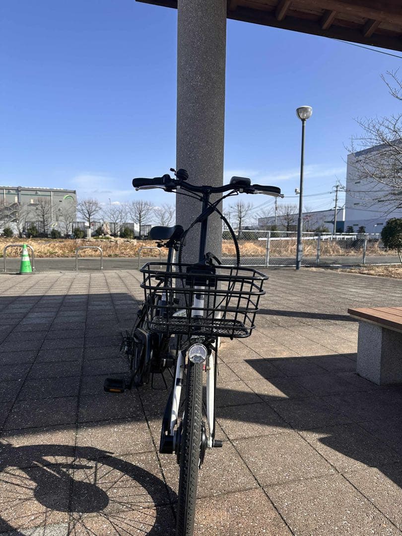 PETTECH 折りたたみ自転車 ホワイト/ブラック