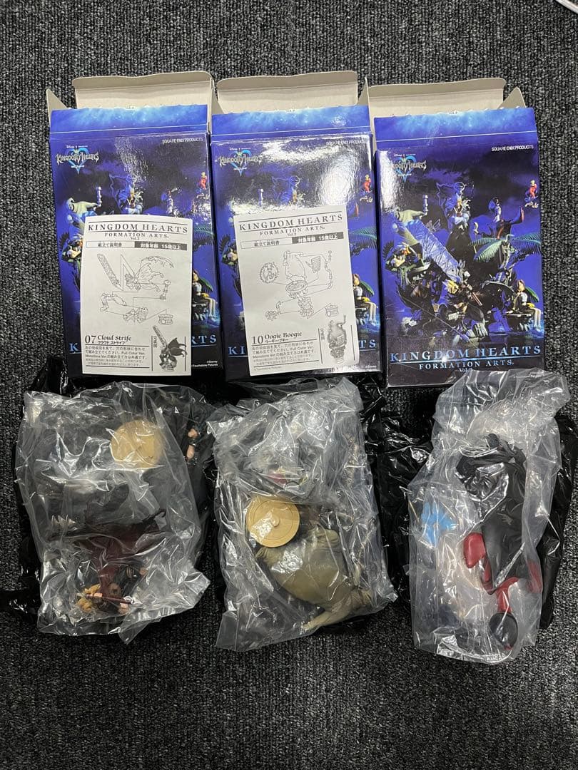 キングダムハーツ フォーメーションアーツ クラウド ジャファー ウギーブギー