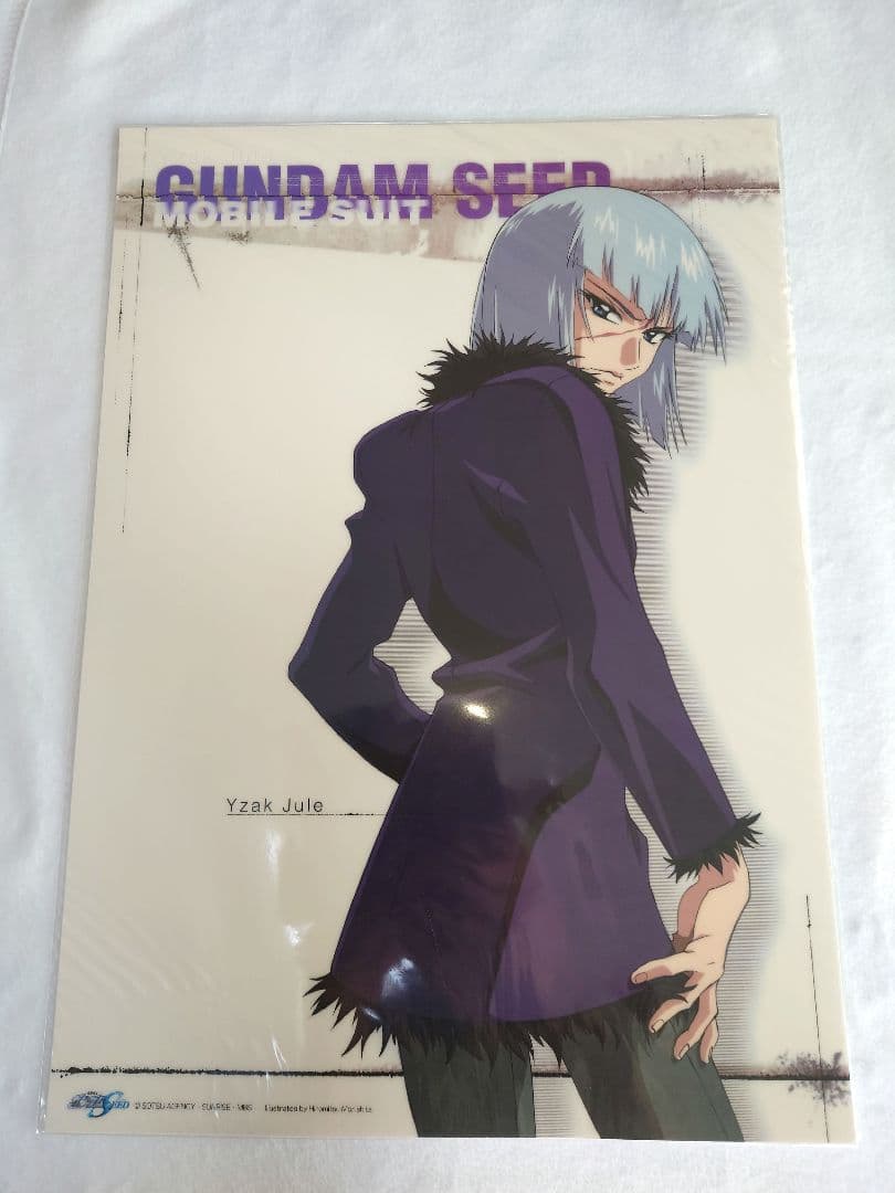 ガンダムSEEDクリアポスター　ガンダムシード　ガンダムシードフリーダム