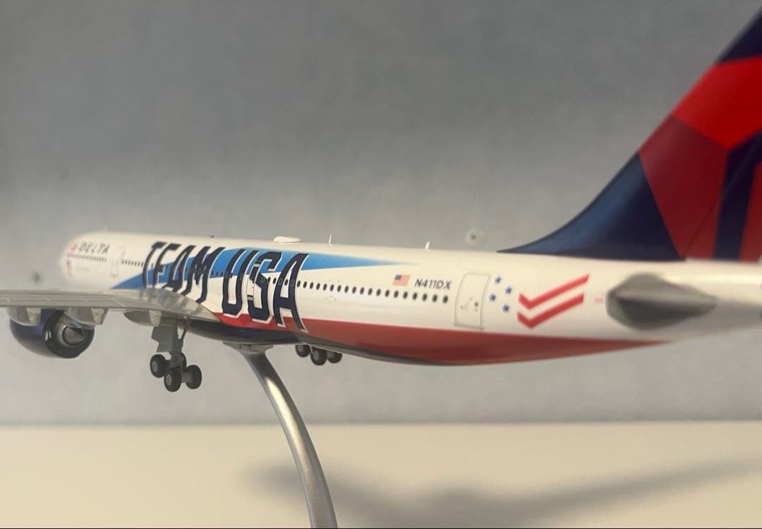 あゆGemini jets 1/200 デルタ航空 Team USA
