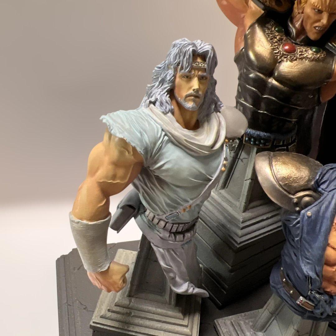 海洋堂　北斗の拳　胸像フィギュア四兄弟まとめ(ジャンク)