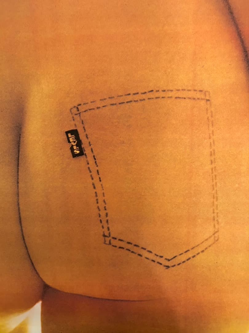 リーバイス LEVIS ビンテージ ポスター 広告 1971年