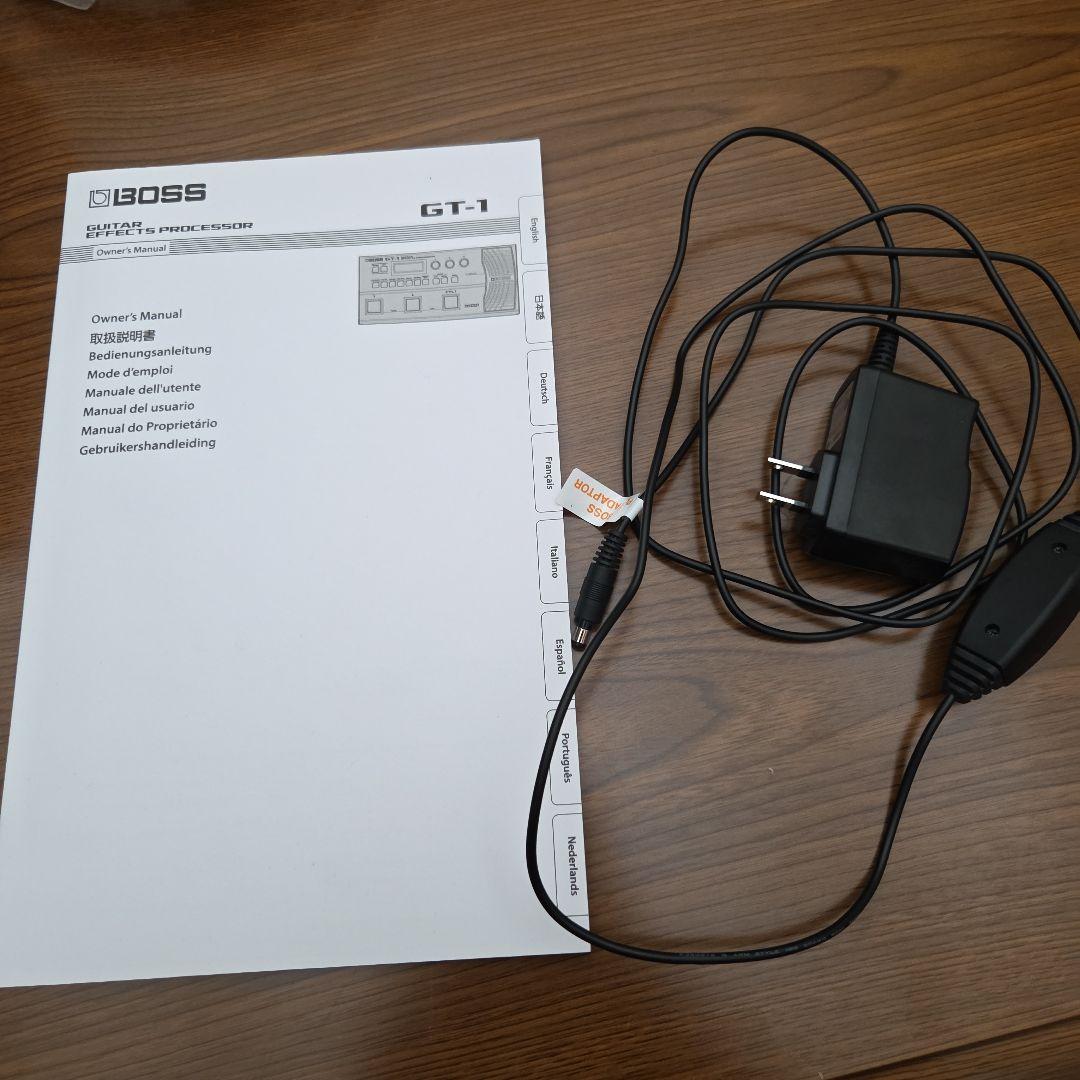 BOSS GT-1 ギター　エフェクター　【中古】　【本体と電源アダプターのみ】